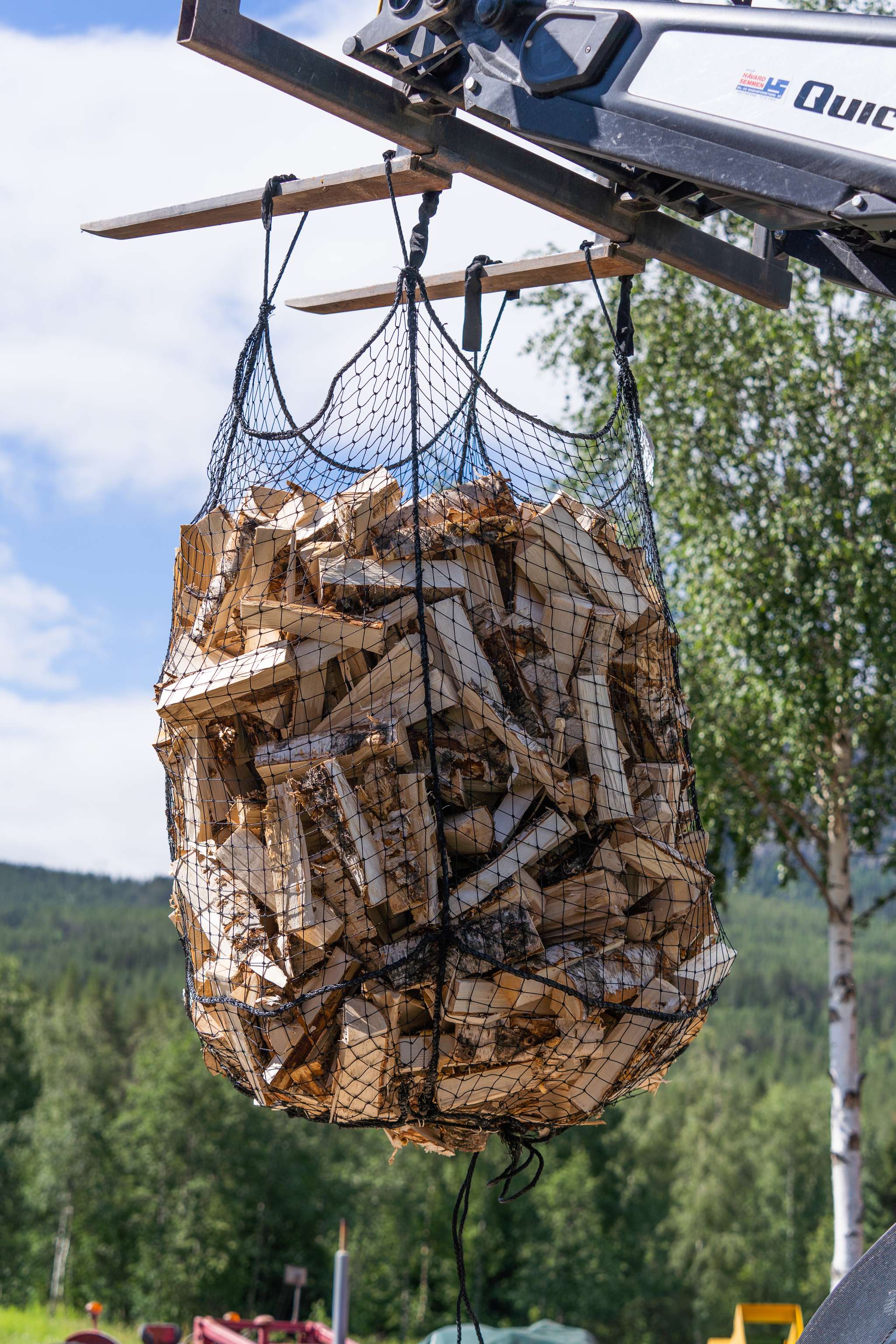 Nätsäck Maxima 1500L Bottentömning