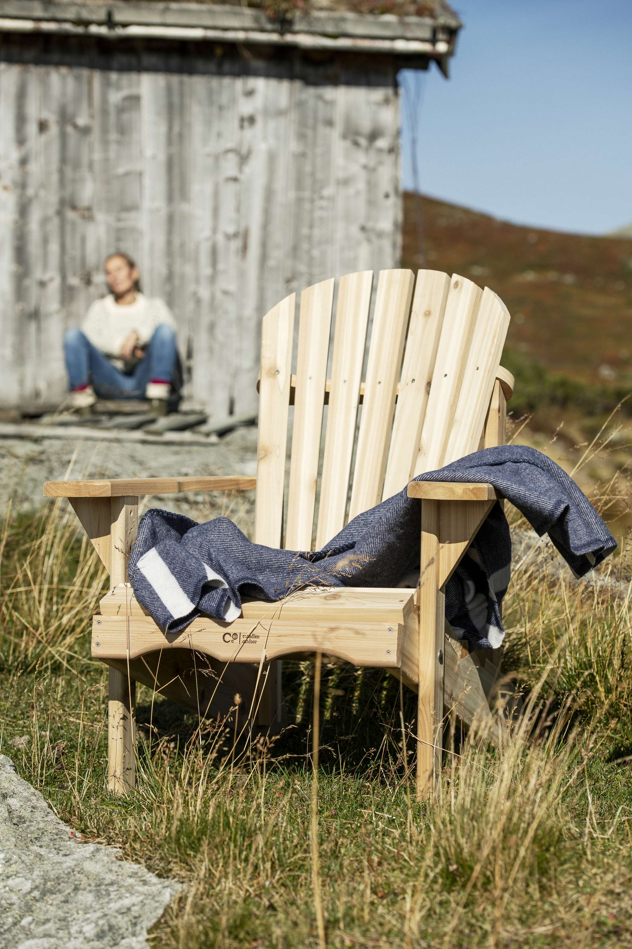 Classic Adirondack Trädgårdsstol